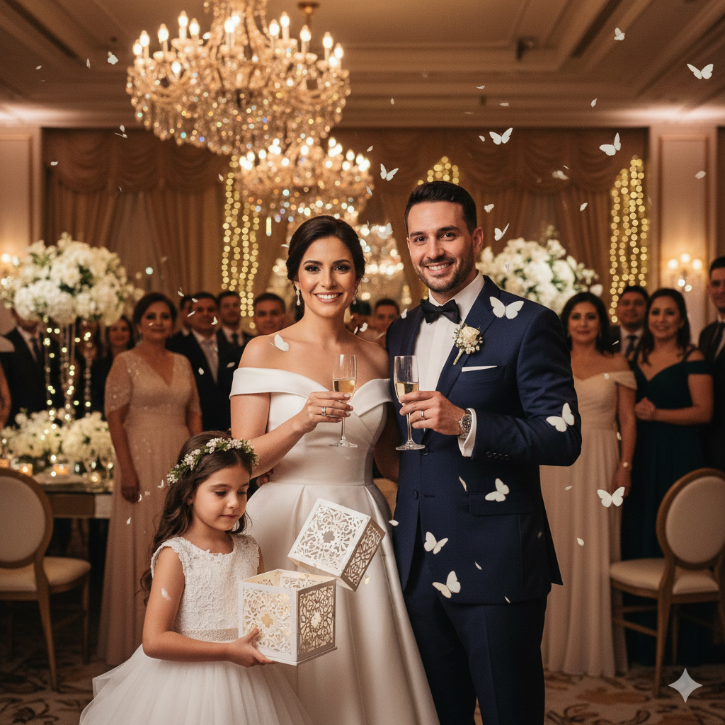 Mariposas coloridas en detalle